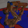 Mixed wrestling match 79 Romero or surfboard