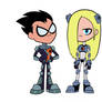 Apprentice Robin and Terra (Teen Titans Go!)