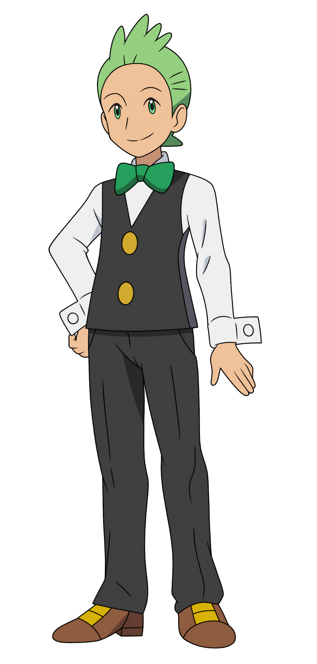 Cilan (Pokemon Journeys) by MarioKero345 on DeviantArt