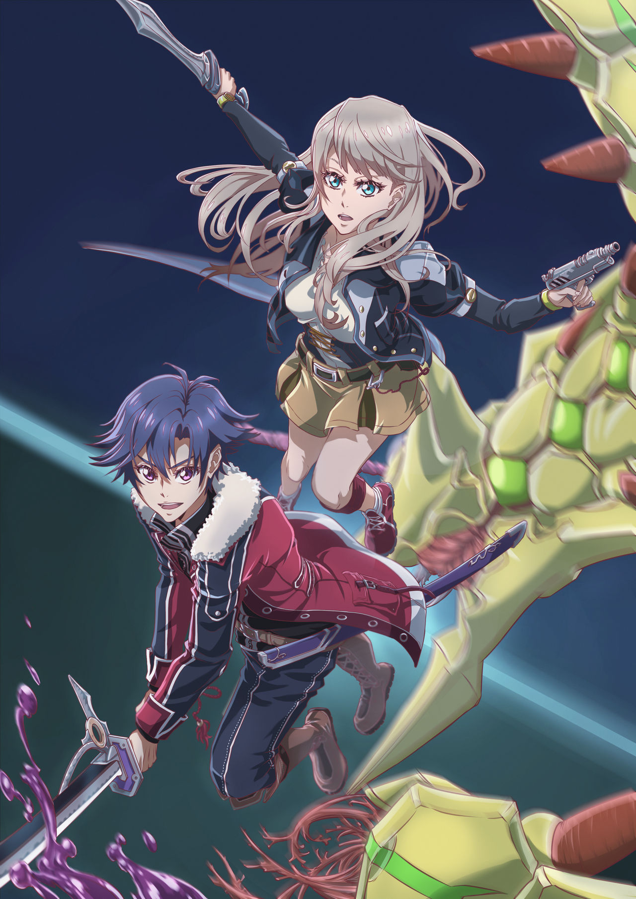 Rean Schwarzer and Lavian Winslet by Sigit7son on DeviantArt