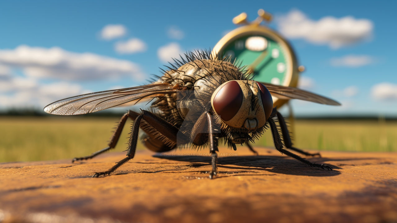 Time Fly Insect How Time Flies by TheReimaginarium on DeviantArt