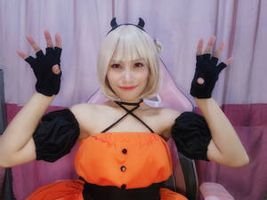 Nishikigi Chisato Halloween Cosplay