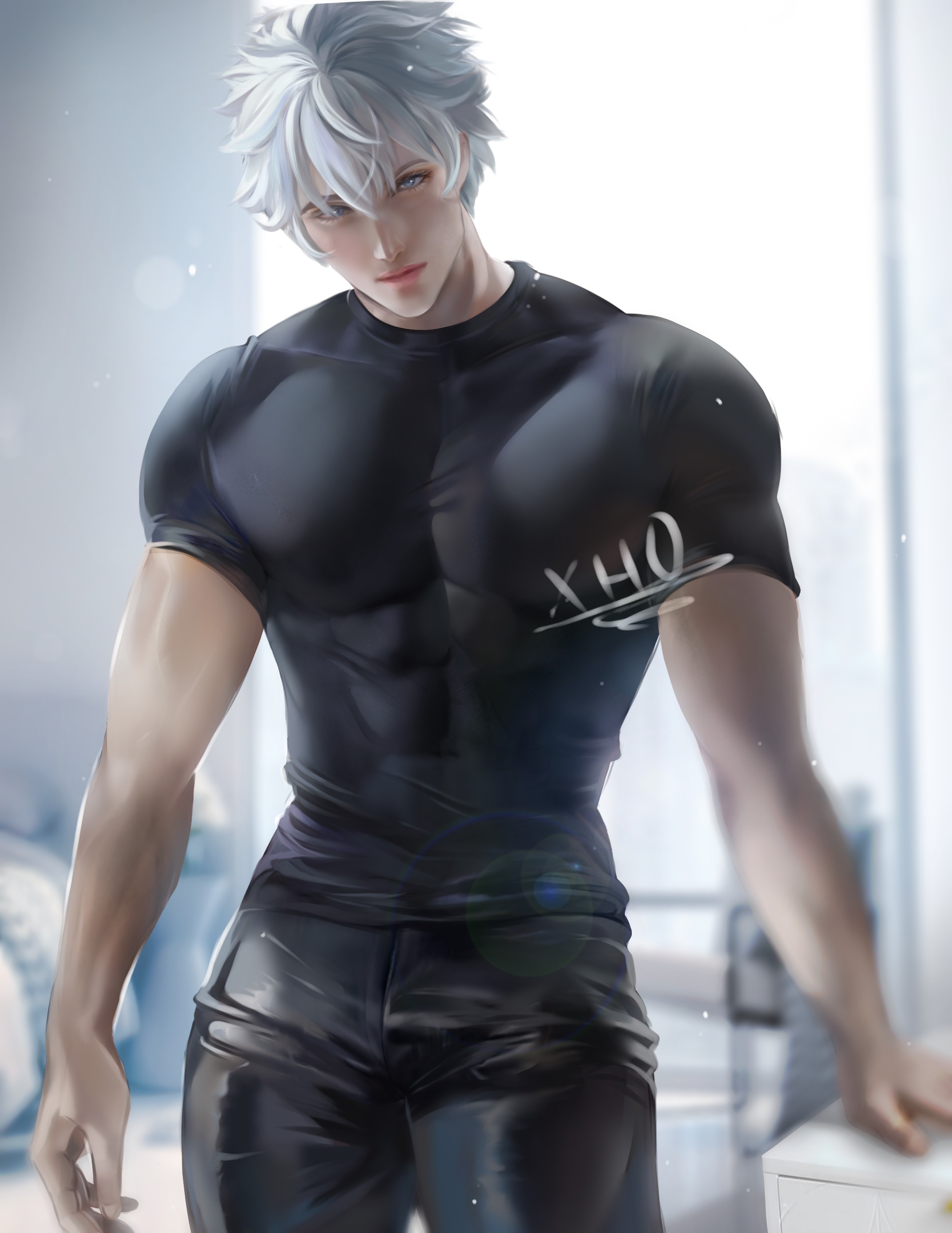 Gojo Satoru fanart by xhoois on DeviantArt