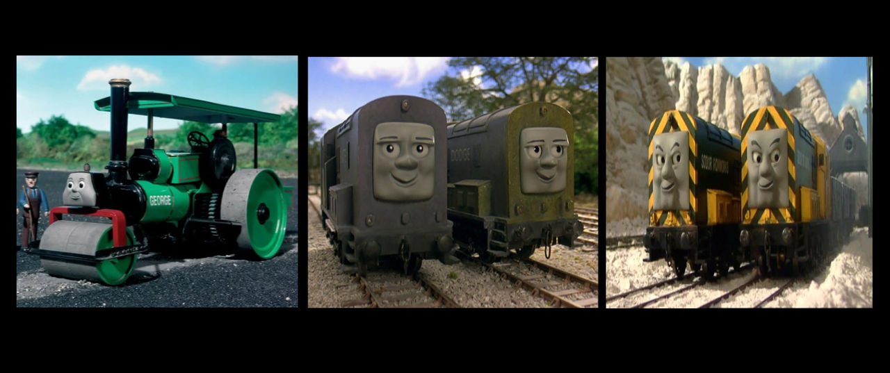 St. George Splatter Graphics George, Splatter, Dodge, Arry and Bert by Johnwood2001 on DeviantArt