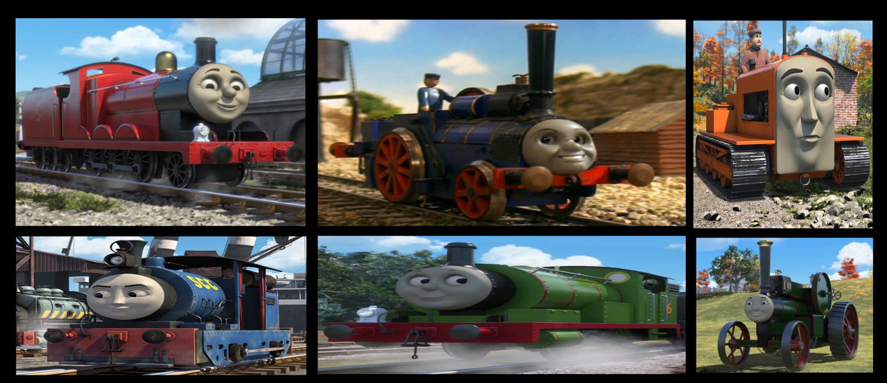 Tim Percy James, Fergus, Terence, Timothy, Percy and Trevor by Johnwood2001 on ...