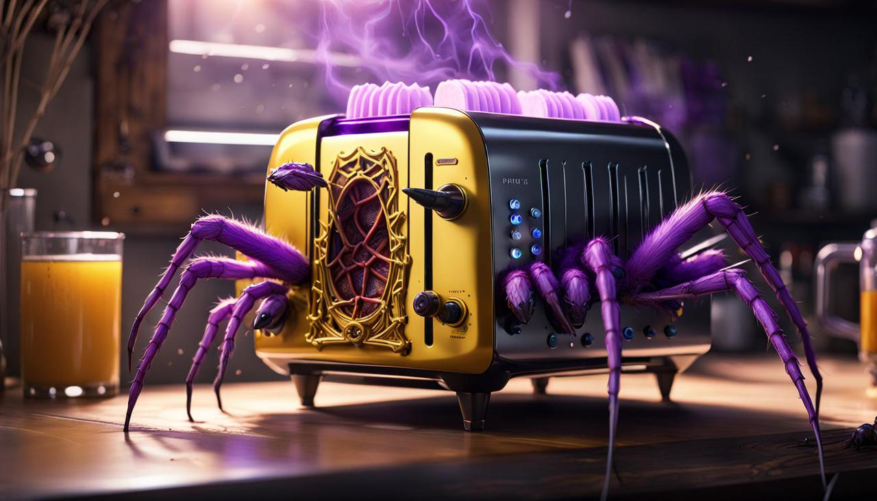 spider-toaster by ukimalefu on DeviantArt