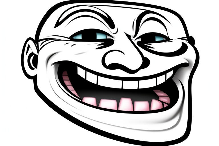 Trollface First Design trollface by ukimalefu on DeviantArt