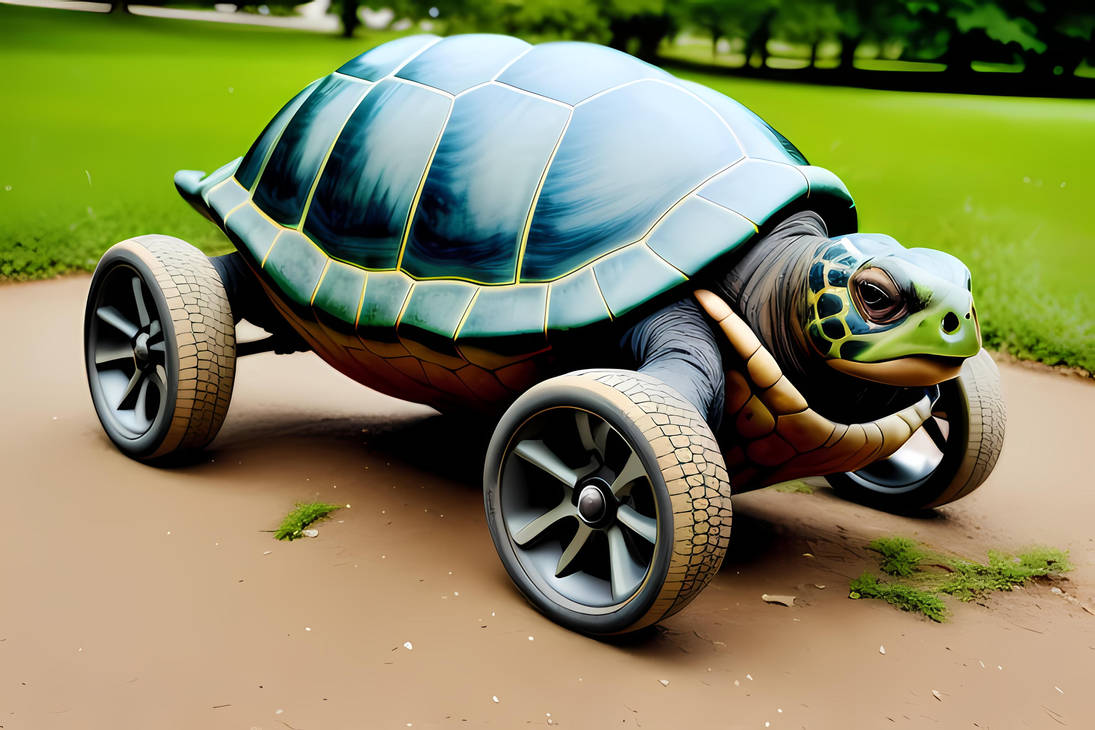 Turtle Rim Turtle on wheels by ukimalefu on DeviantArt