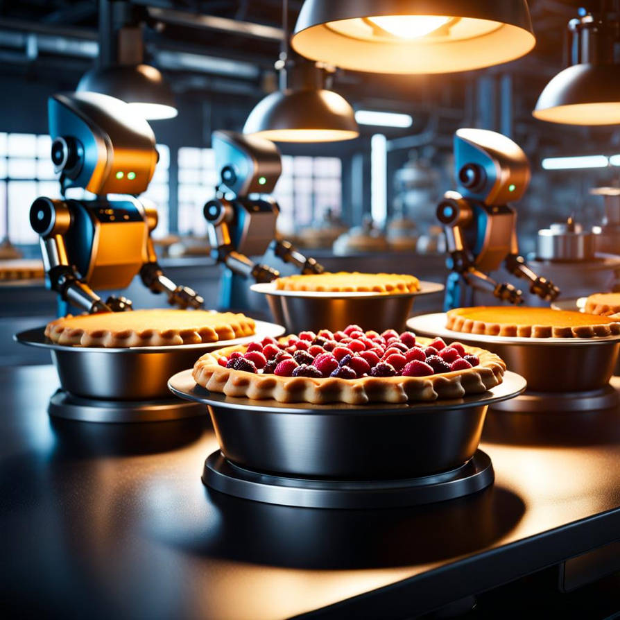 robot pie factory by ukimalefu on DeviantArt
