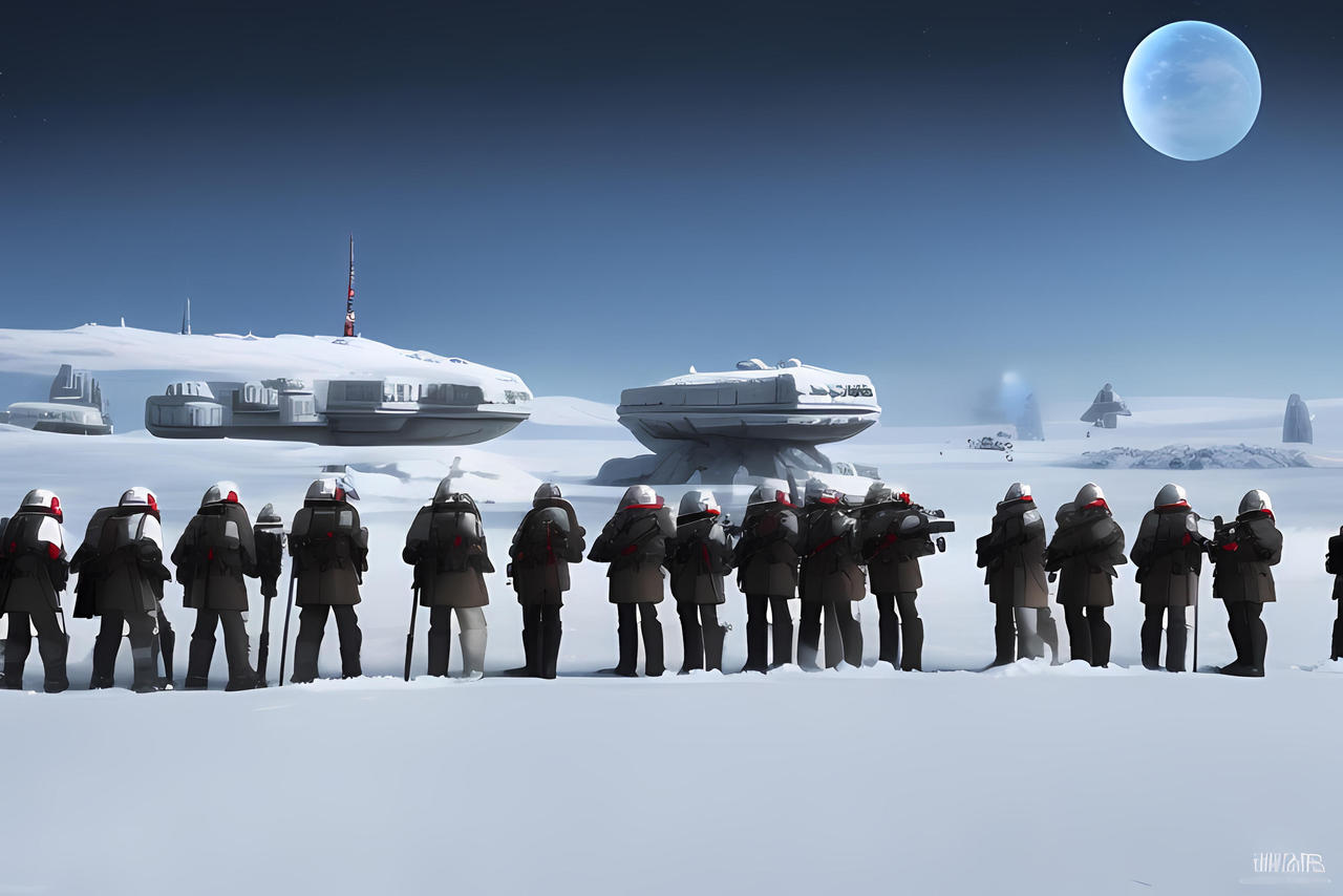 Hoth rebel base by ukimalefu on DeviantArt
