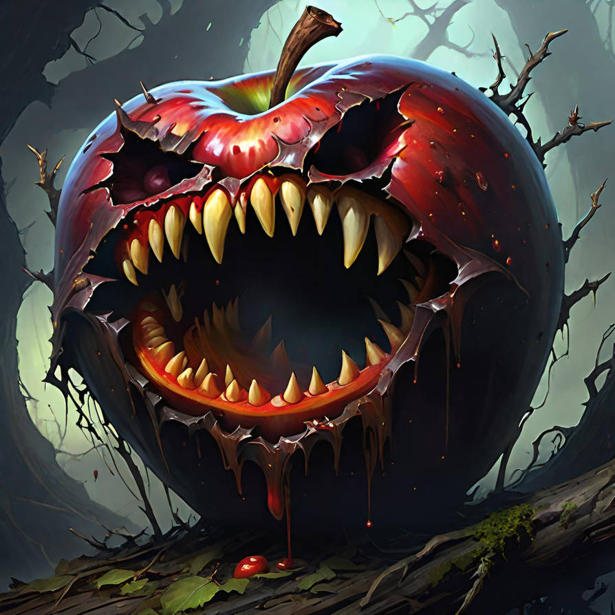 Rotten core apple by ukimalefu on DeviantArt