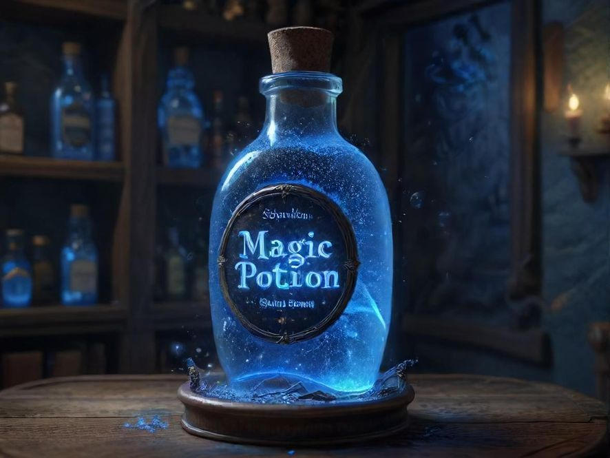Magic Blue Can Blue Magic Potion by ukimalefu on DeviantArt