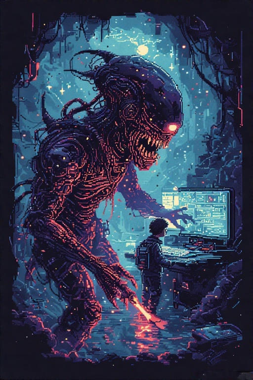 Alien tech support by ukimalefu on DeviantArt