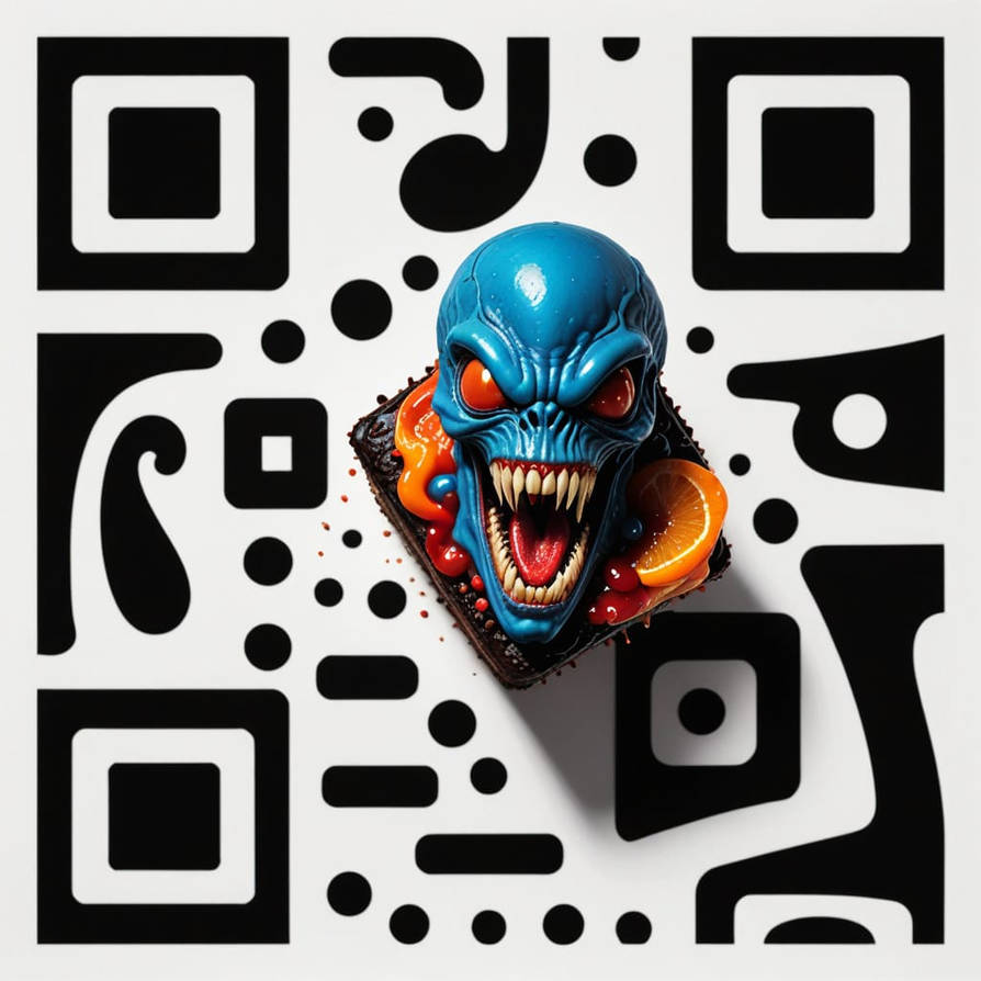 Not a QR code alien by ukimalefu on DeviantArt