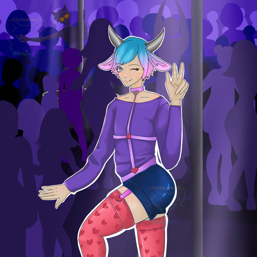 Mlg Cow Fanart illustration for cow streamer on twitch by Jabgrcy on DeviantArt