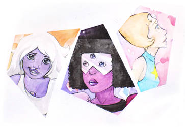 Amethyst Garnet Pearl / Steven Universe