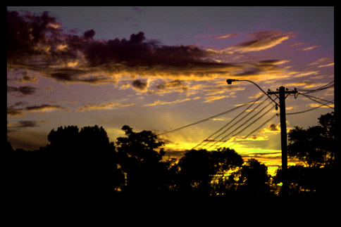 Street Sunset