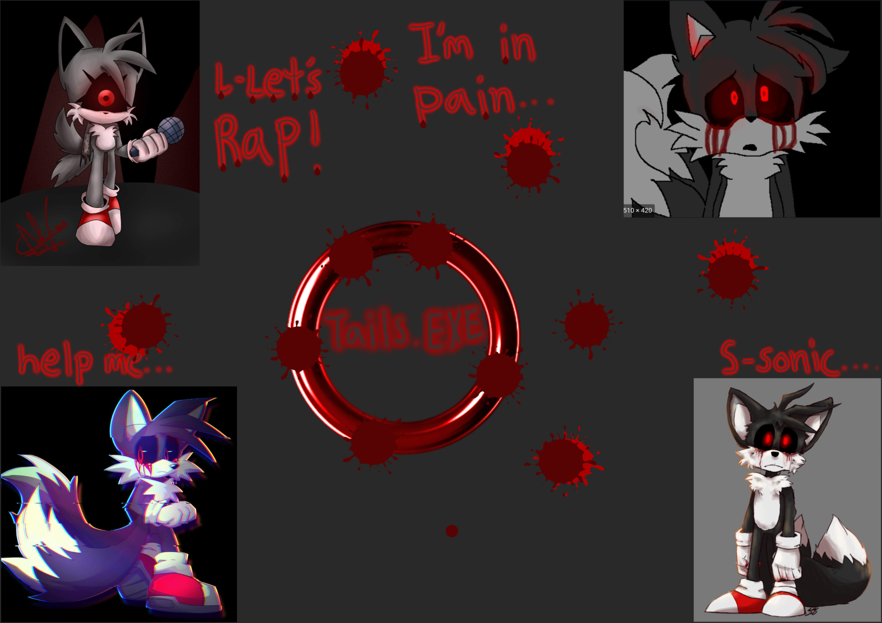 Tails EXE wallpaper by Fleetway19 on DeviantArt