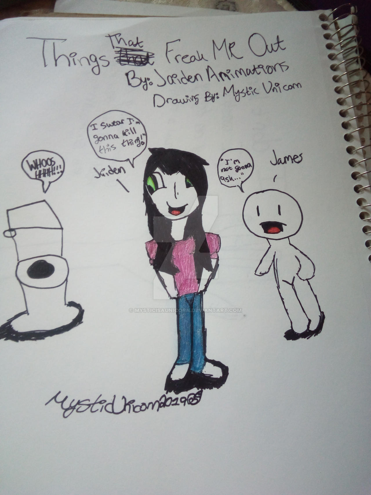 Jaiden Animations's Awkward Fear by Mysticisaunicorn on DeviantArt
