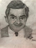 Mr Bean Portrait