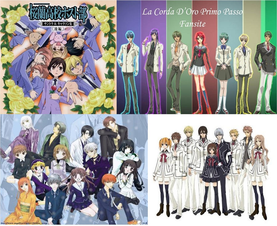 hot anime groups by DeathRoseSakura on DeviantArt