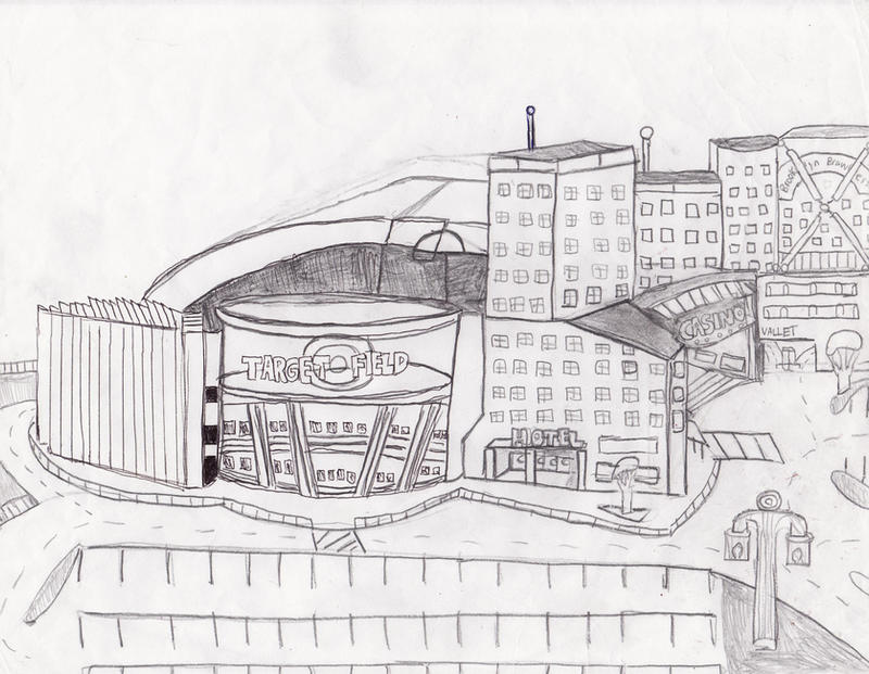 Target Field Scetch Target Field- Arena by TheMintman on DeviantArt
