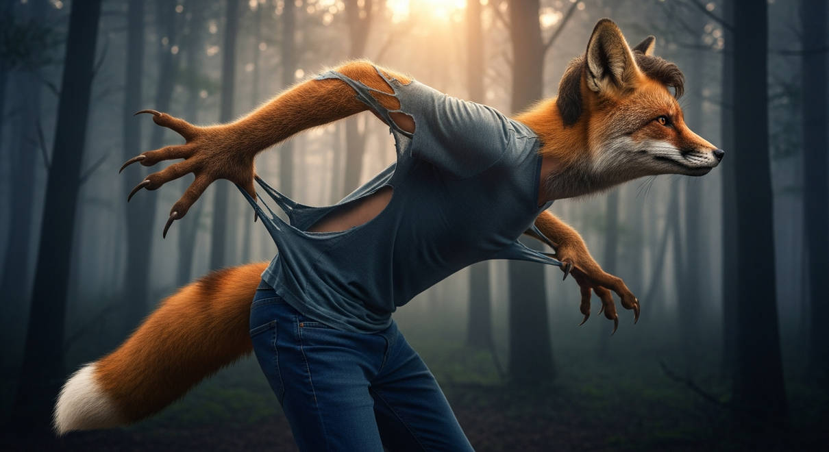 Fox Transform Fox Transformation 1 by nlaumeyer on DeviantArt