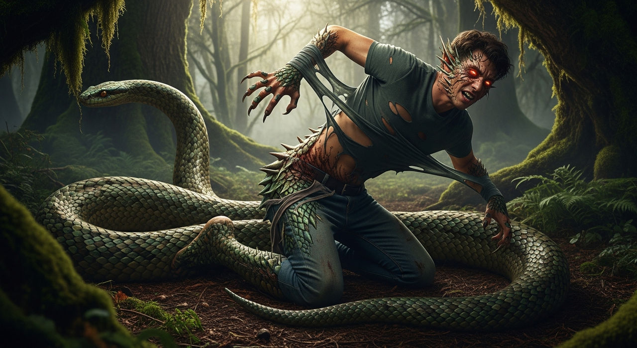 Man Is Transforming Into A Mighty Snake By Nlaumeyer On DeviantArt man-is-transforming-into-a-mighty-snake-by-nlaumeyer-on-deviantart