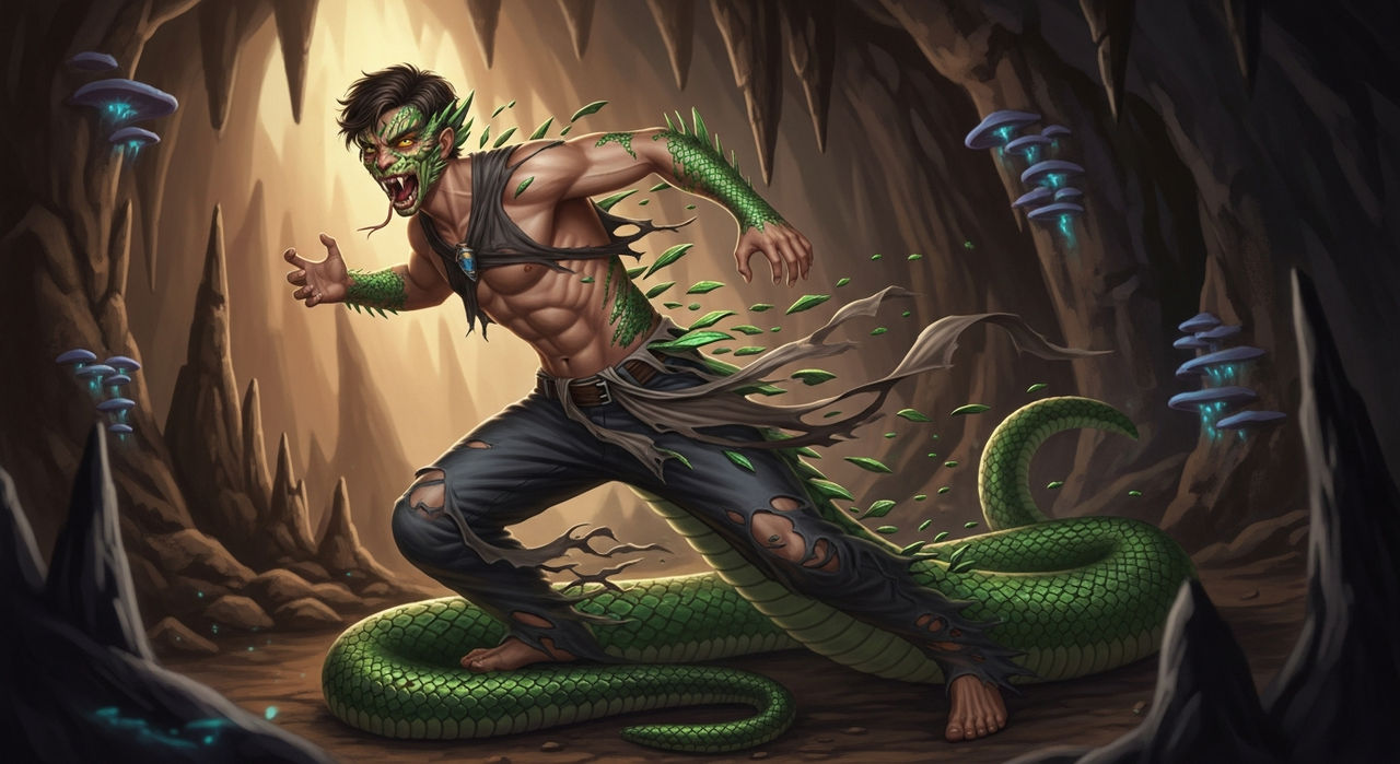 Man Is Transforming Into A Mighty Snake By Nlaumeyer On DeviantArt man-is-transforming-into-a-mighty-snake-by-nlaumeyer-on-deviantart