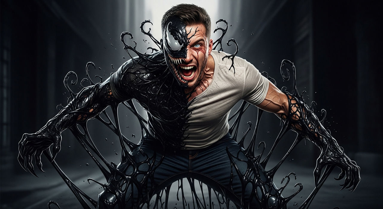 Man Is Transforming Into Venom By Nlaumeyer On DeviantArt man-is-transforming-into-venom-by-nlaumeyer-on-deviantart