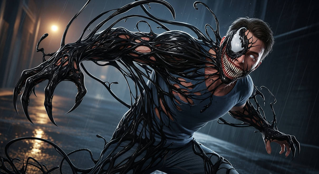 Man Is Transforming Into Venom By Nlaumeyer On DeviantArt man-is-transforming-into-venom-by-nlaumeyer-on-deviantart