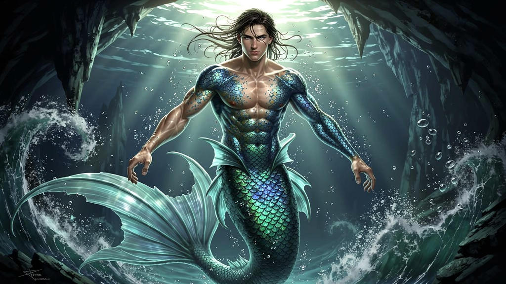 Merman Form I am the lord of all Merman! See my new form by nlaumeyer on DeviantArt