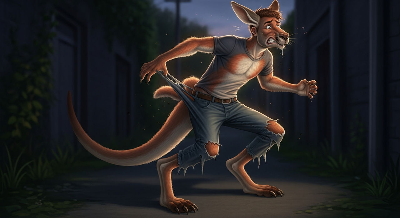 Deviantart Am Help! I am turning into a werekangaroo! by nlaumeyer on DeviantArt