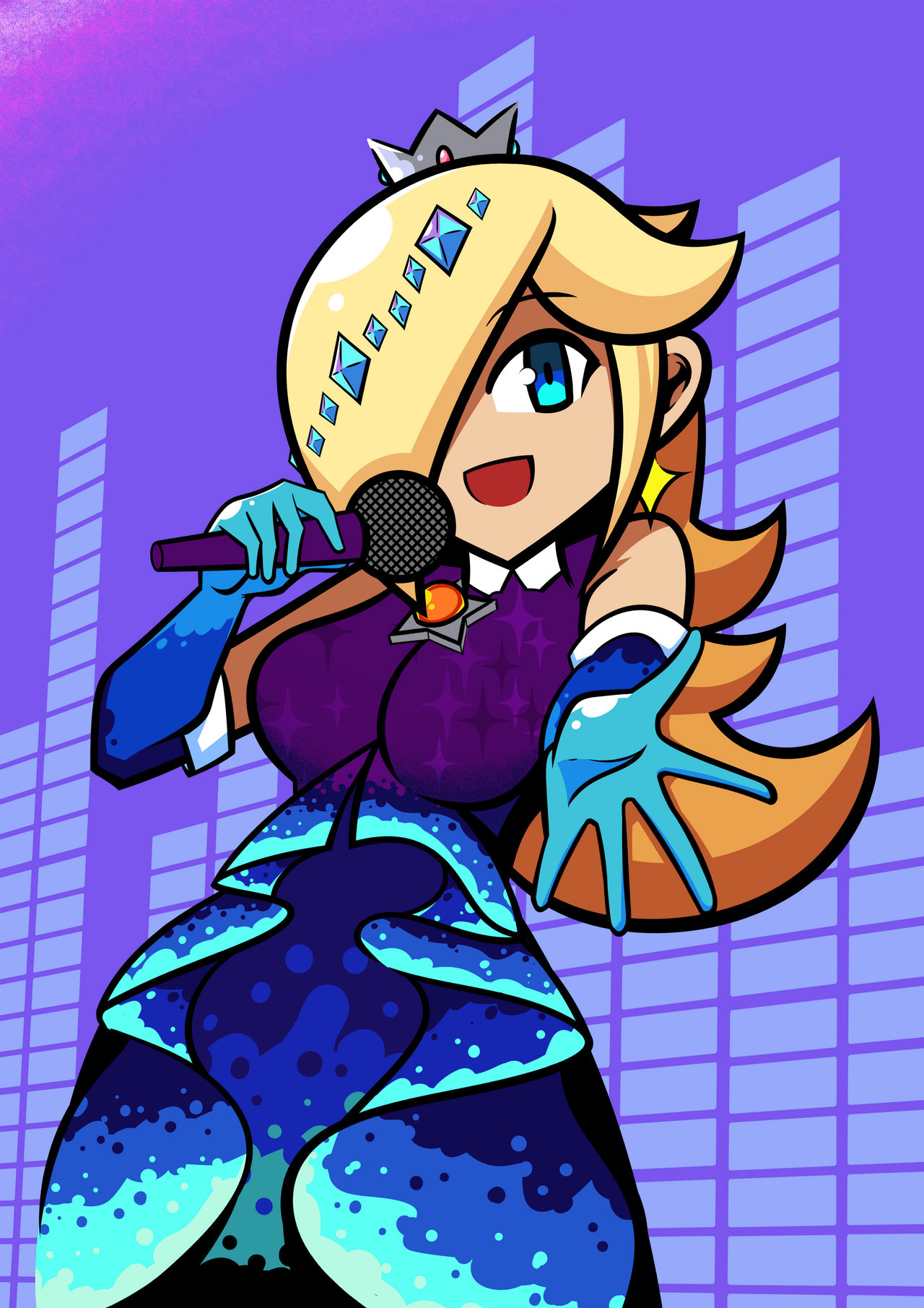 Aurora Rosalina (Mario Kart Tour) by ShujiAtatacha on DeviantArt