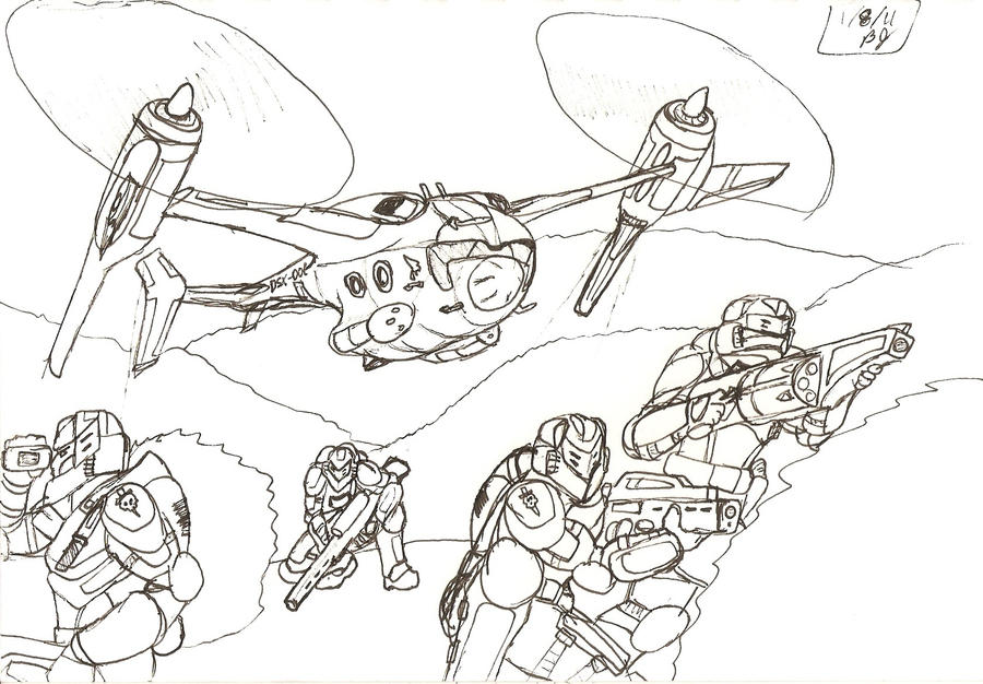 Cartoon Spec Ops special ops team by ObsidianOrder on DeviantArt