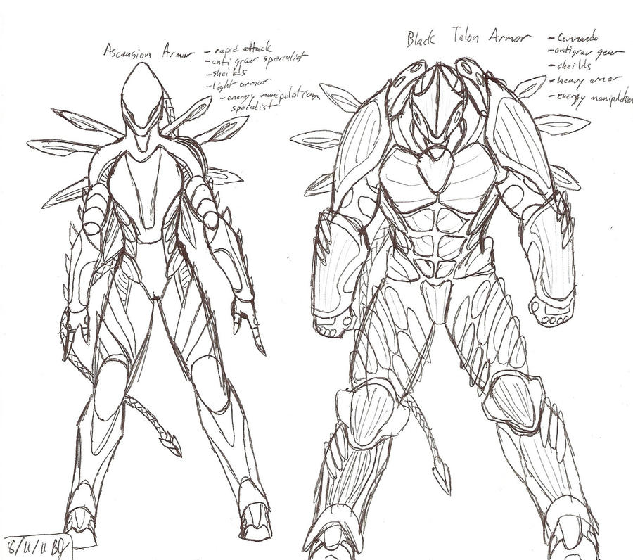 Deviantart Armor Types armour concepts by ObsidianOrder on DeviantArt