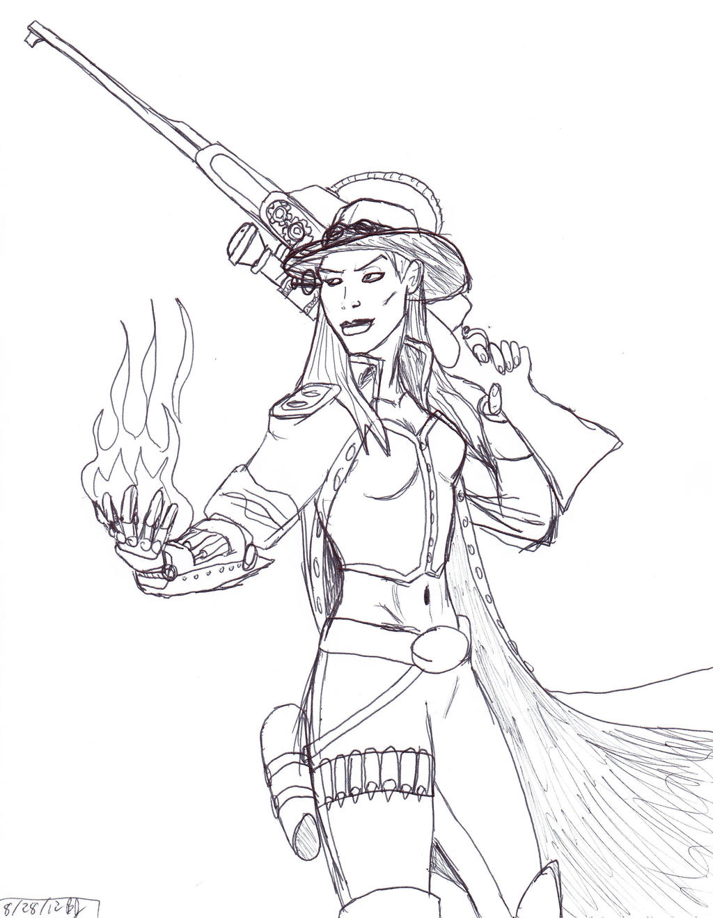 Steampunk Ranger Mage by ObsidianOrder on DeviantArt