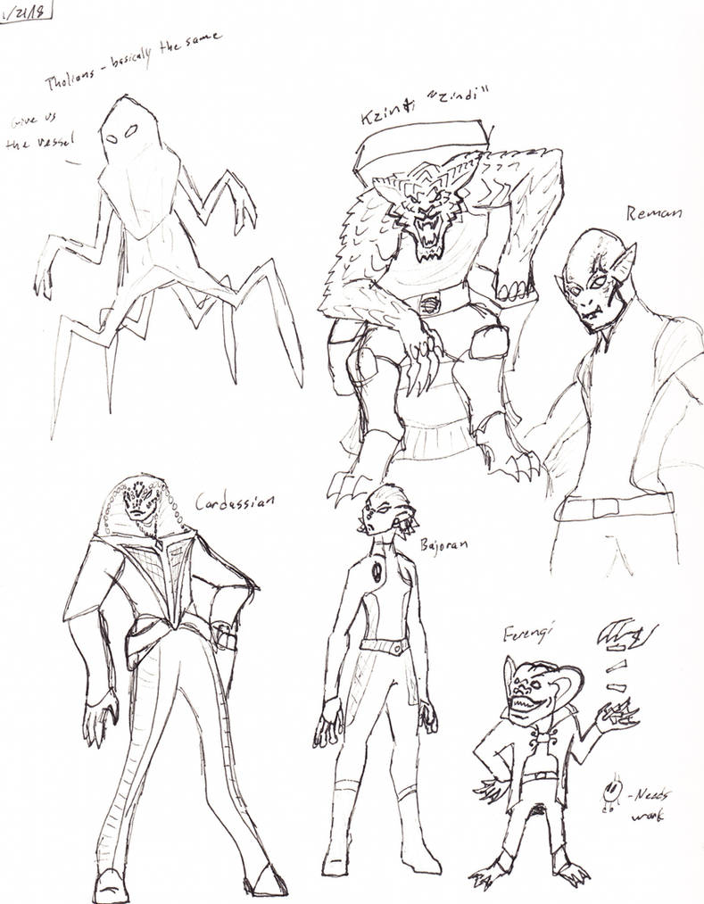 Barash Star Trek Aliens other by ObsidianOrder on DeviantArt