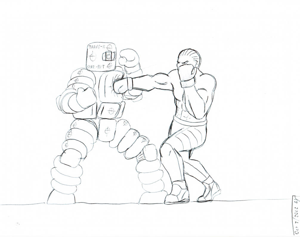 Oct 7 Boxing Bot by ObsidianOrder on DeviantArt