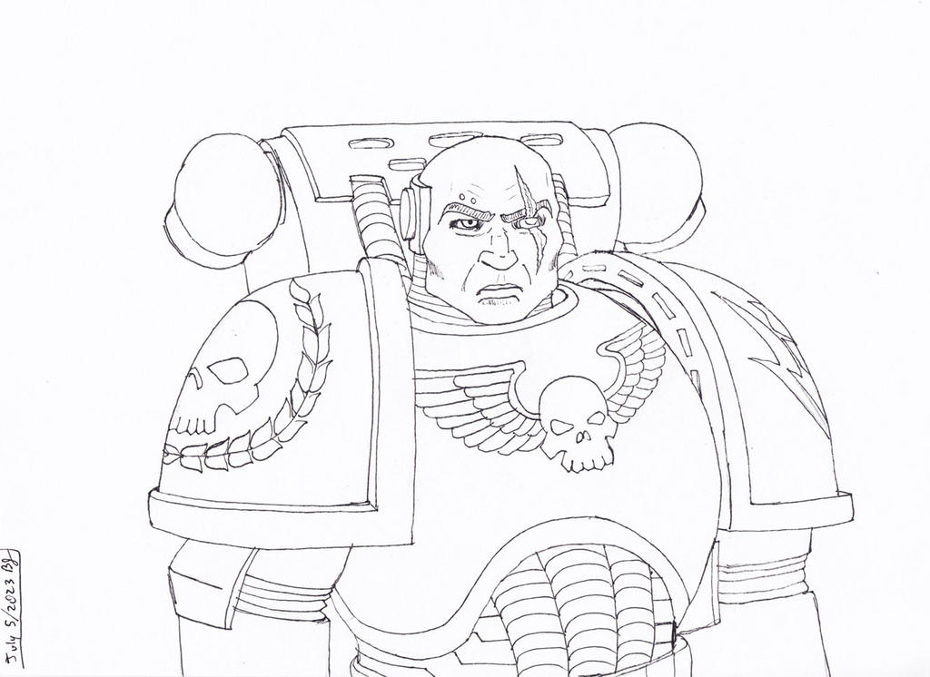 July 5 Space Marine by ObsidianOrder on DeviantArt