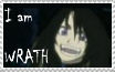 I am Wrath stamp