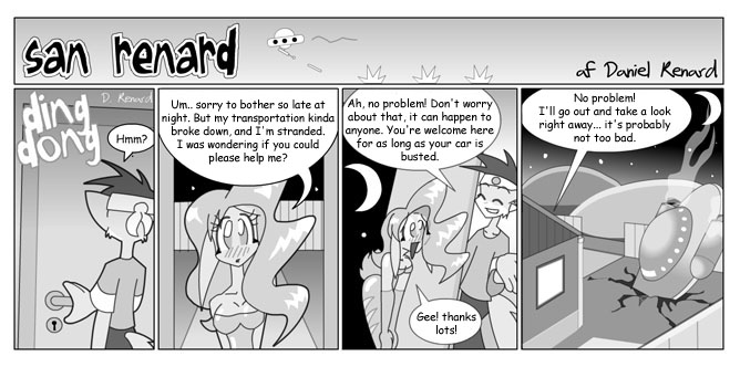 San Renard the comic strip 11