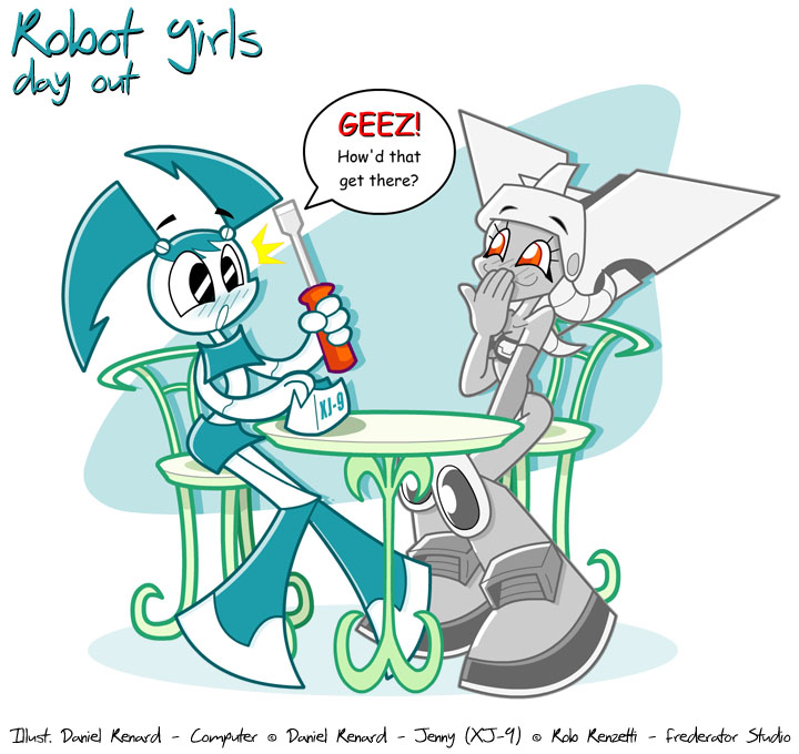 Robot Girls - Day Out