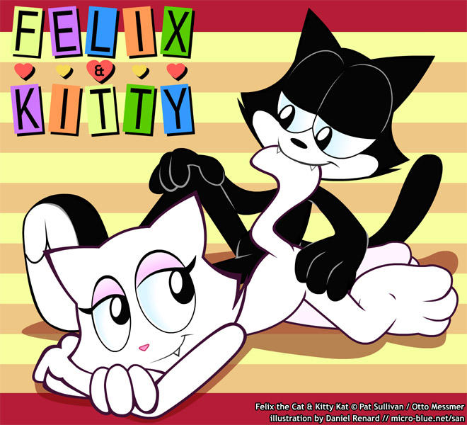 Felix the Cat and Kitty Kat by san-renard on DeviantArt.