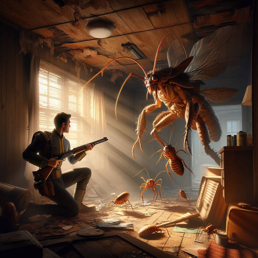 Radroach Artist Giant mutated Radroach by zombiekid191 on DeviantArt