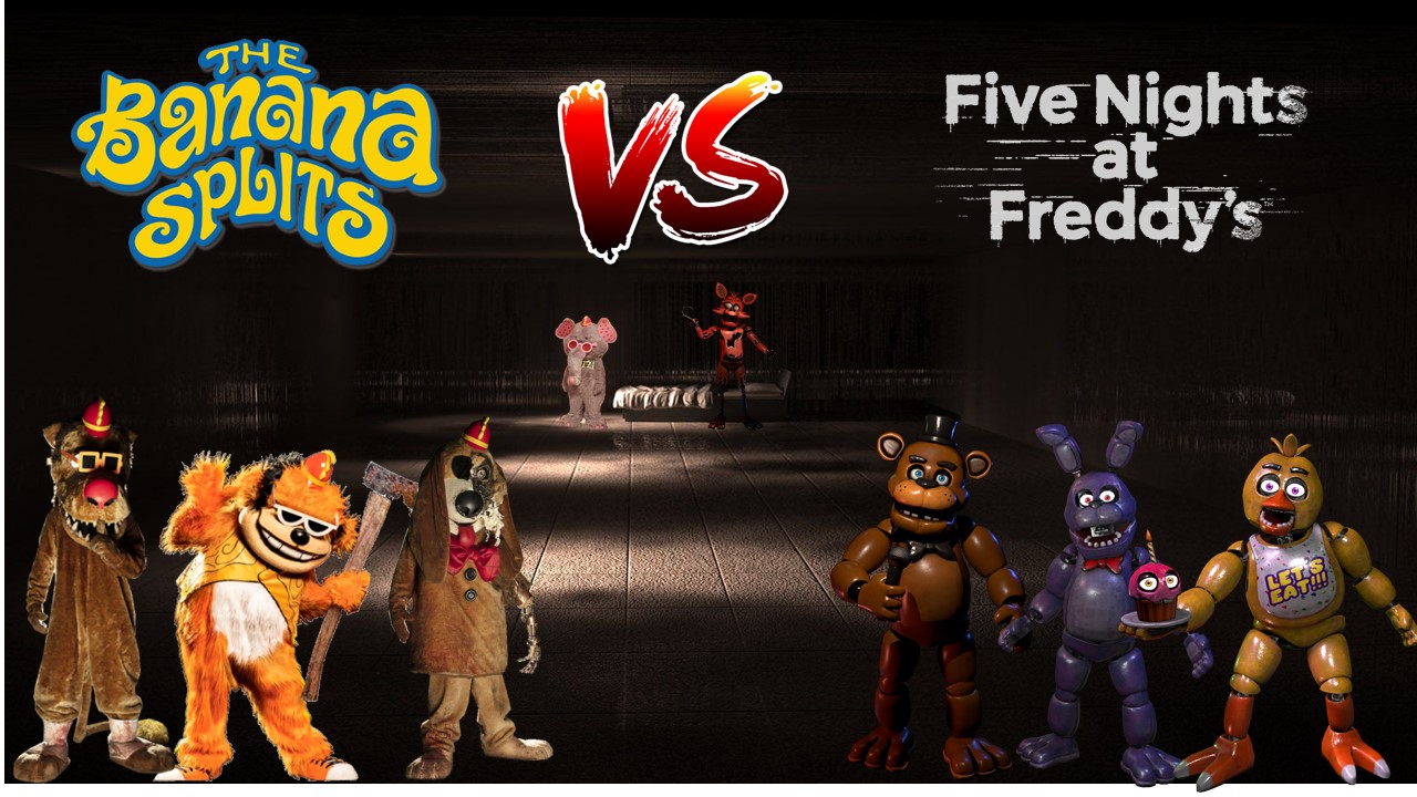 FNF VS Fleegle HAUNTED ANIMATRONIC! [ The Banana Splits ] [hard