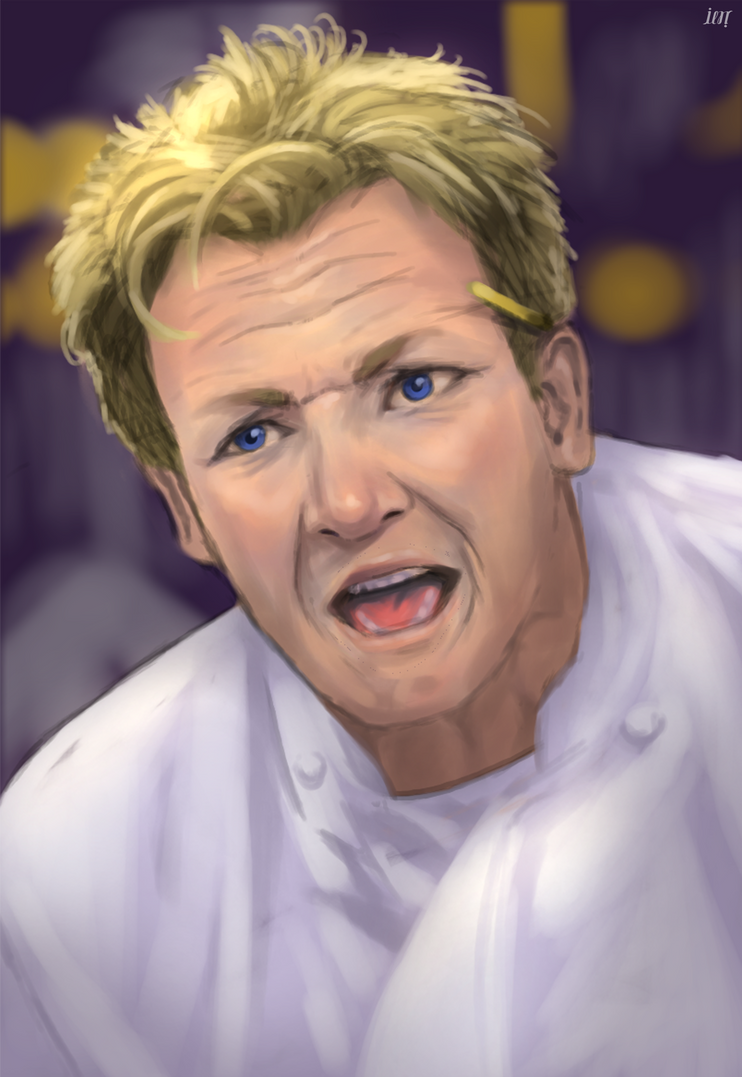 Gordon Ramsay by Jenillus on DeviantArt
