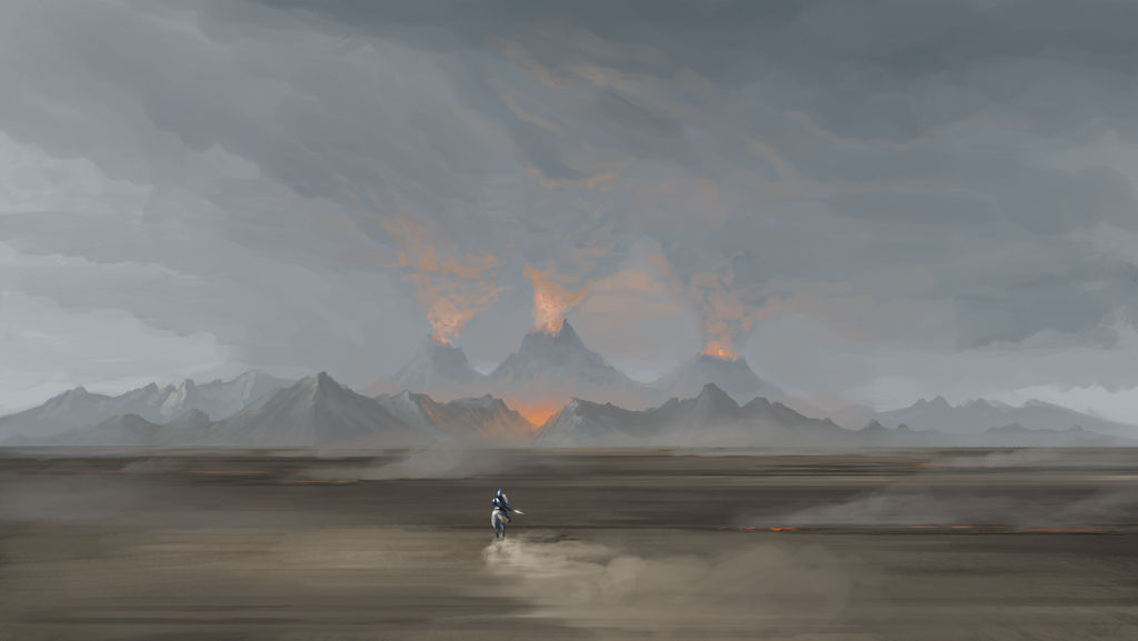 Fingolfin rides to Angband by SpartanK42