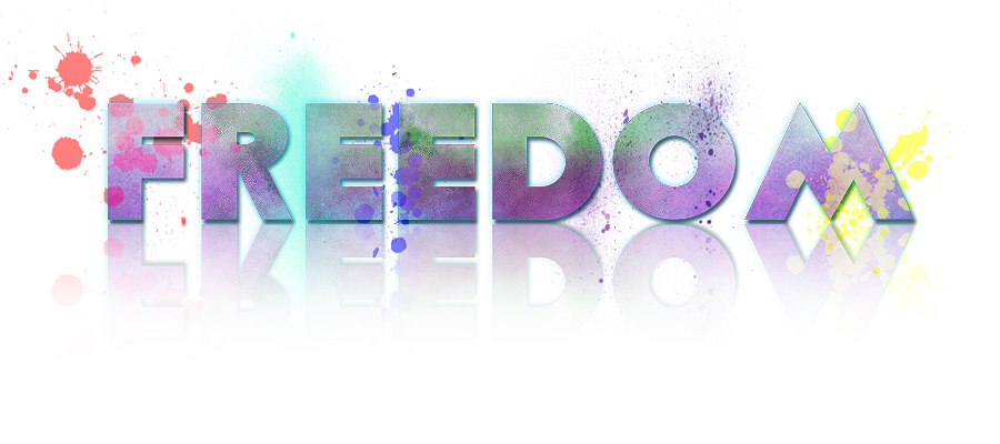 Freedom text png by Misterrmusic93 on DeviantArt