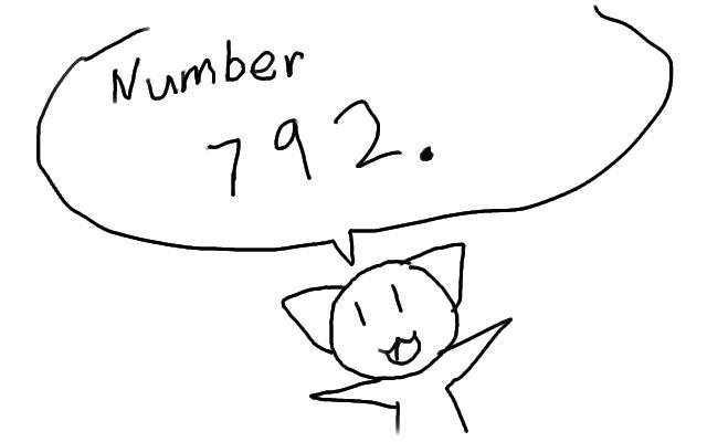 Number 792 by hotoffthesketchbook on DeviantArt